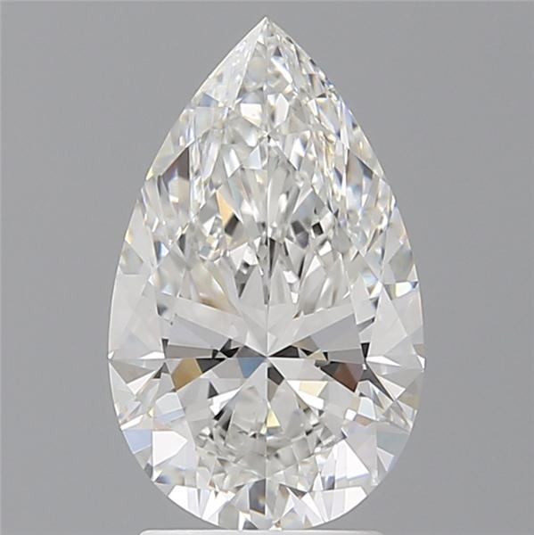 2.60 ct. pear Lab Grown Diamond front image