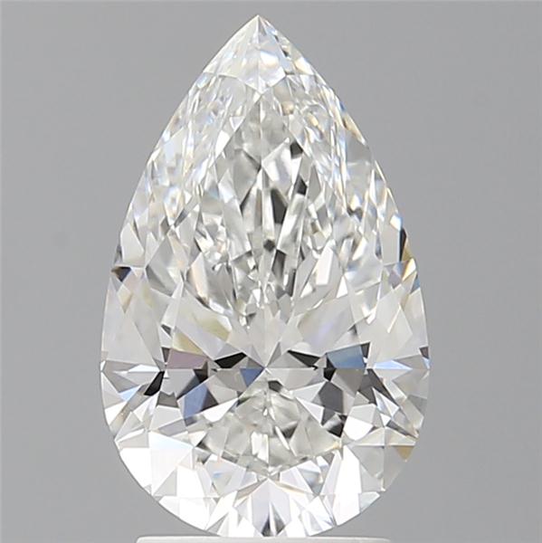 2.57 ct. pear Lab Grown Diamond front image