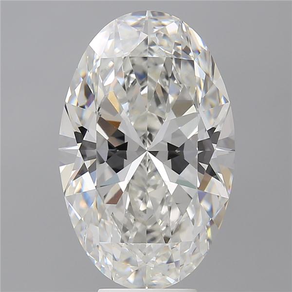7.60 ct. oval Lab Grown Diamond front image