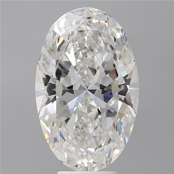 7.10 ct. oval Lab Grown Diamond front image