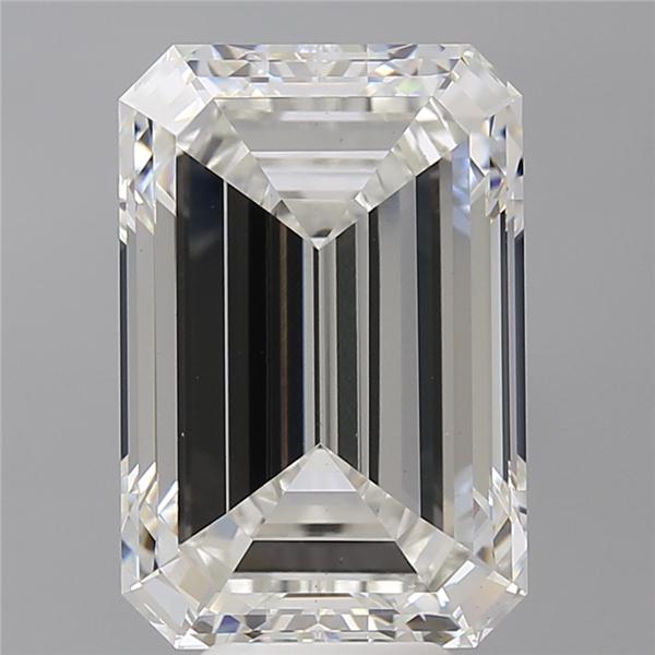 8.50 ct. emerald Lab Grown Diamond front image