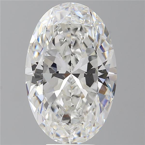 8.09 ct. oval Lab Grown Diamond front image