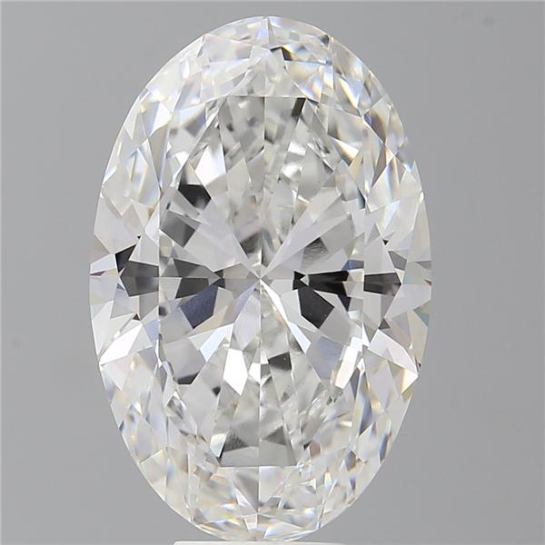 9.53 ct. oval Lab Grown Diamond front image