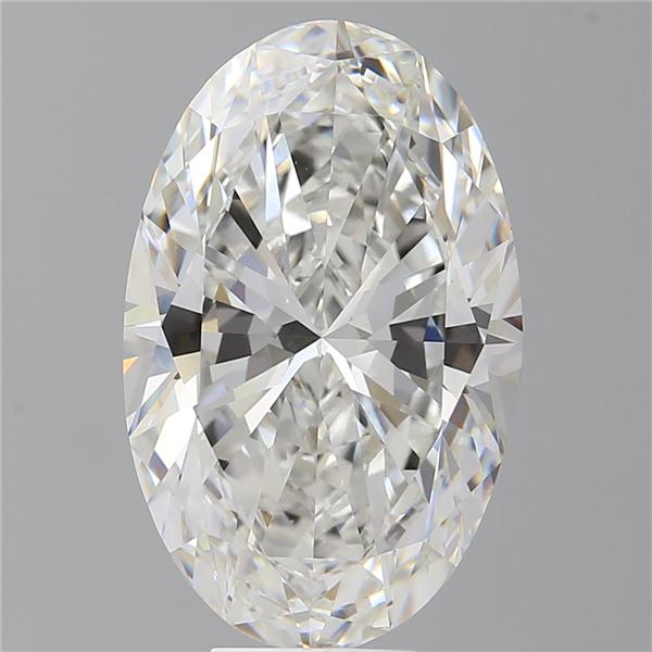 9.08 ct. oval Lab Grown Diamond front image