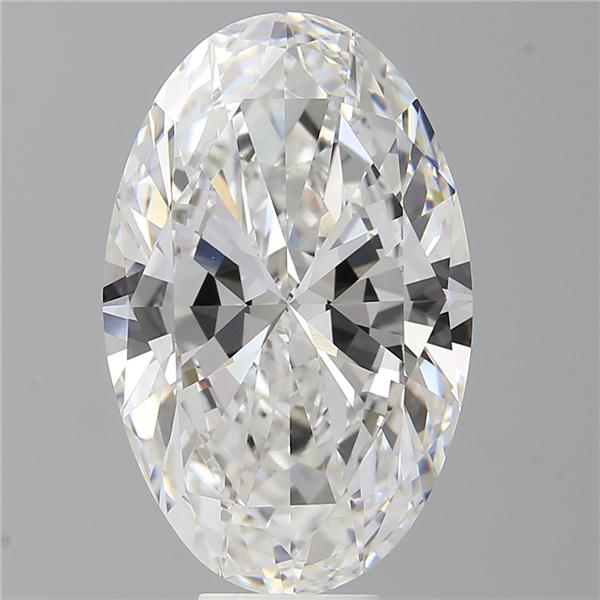 10.50 ct. oval Lab Grown Diamond front image