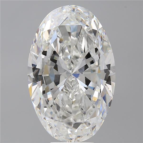 10.01 ct. oval Lab Grown Diamond front image