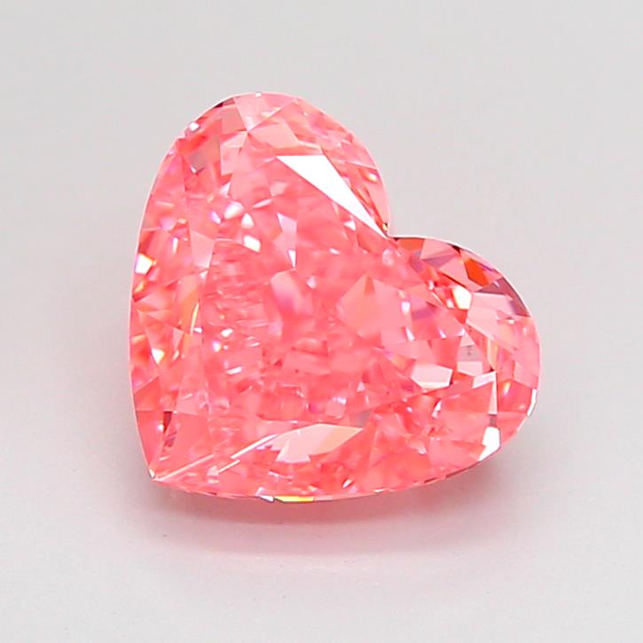 2.06 ct. heart Lab Grown Diamond front image