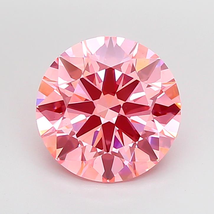 5.14 ct. round Lab Grown Diamond front image