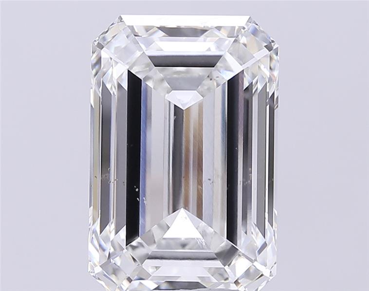 9.57 ct. emerald Lab Grown Diamond front image