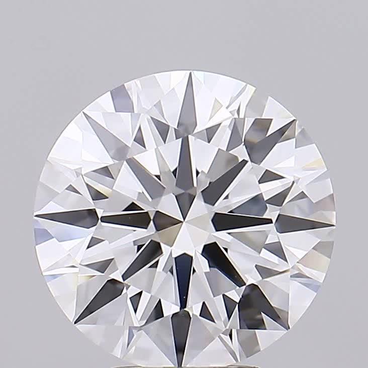 5.01 ct. round Lab Grown Diamond front image