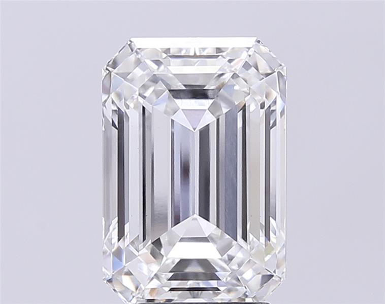 5.09 ct. emerald Lab Grown Diamond front image