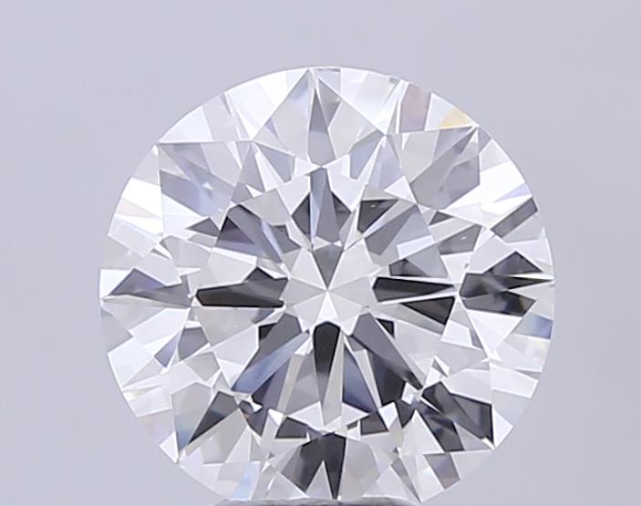 6.05 ct. round Lab Grown Diamond front image