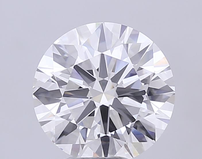6.05 ct. round Lab Grown Diamond front image