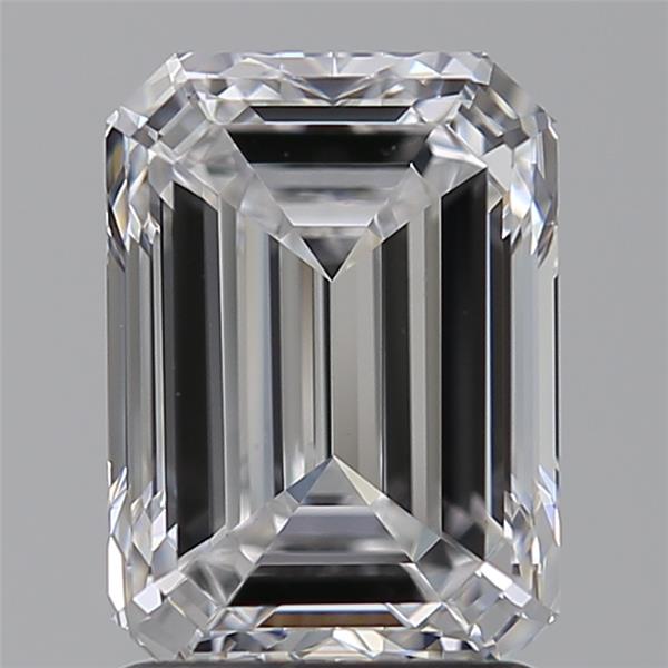 2.01 ct. emerald Lab Grown Diamond front image