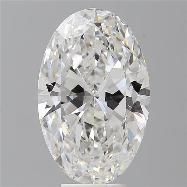 6.51 ct. oval Lab Grown Diamond front image