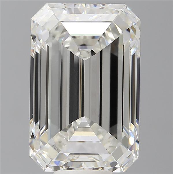12.52 ct. emerald Lab Grown Diamond front image