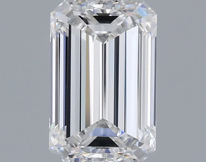 1.54 ct. emerald Lab Grown Diamond front image