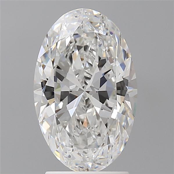 2.58 ct. oval Lab Grown Diamond front image