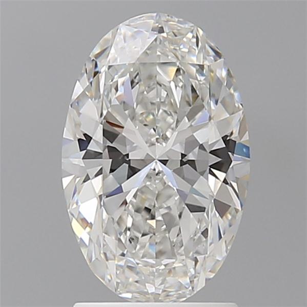 2.02 ct. oval Lab Grown Diamond front image