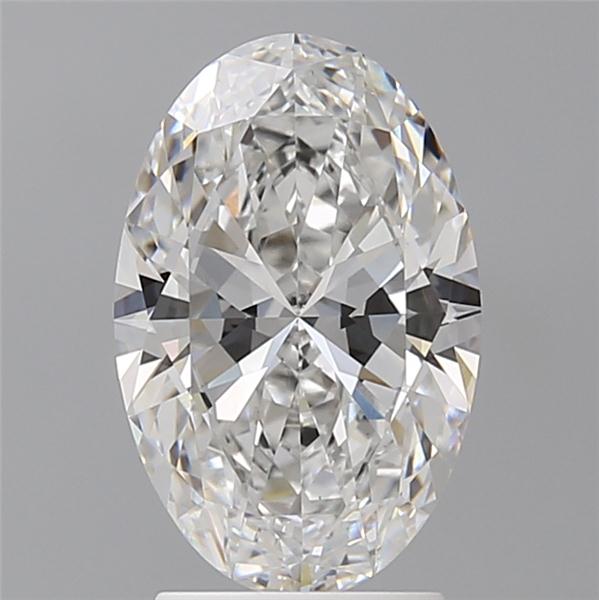 2.60 ct. oval Lab Grown Diamond front image