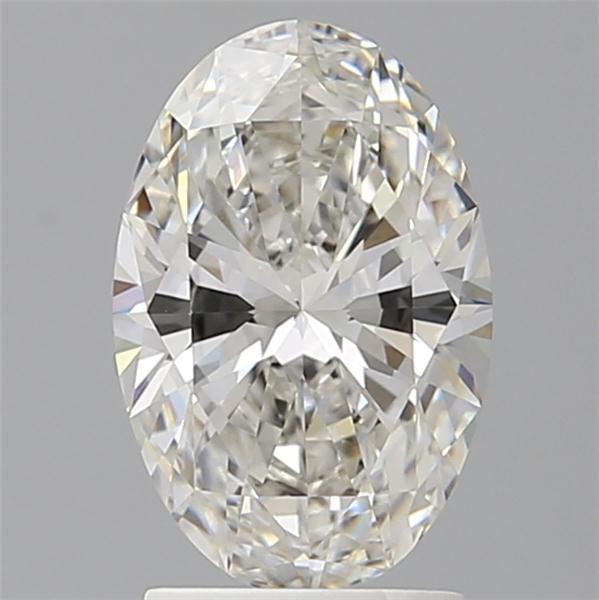 2.09 ct. oval Lab Grown Diamond front image