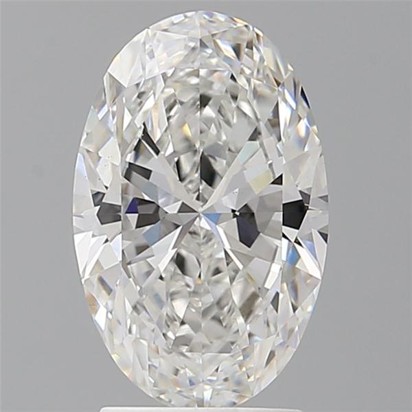 2.56 ct. oval Lab Grown Diamond front image