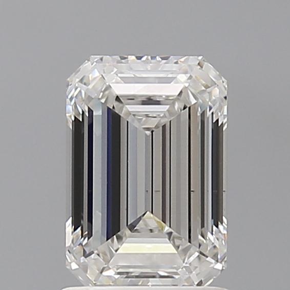 1.59 ct. emerald Lab Grown Diamond front image