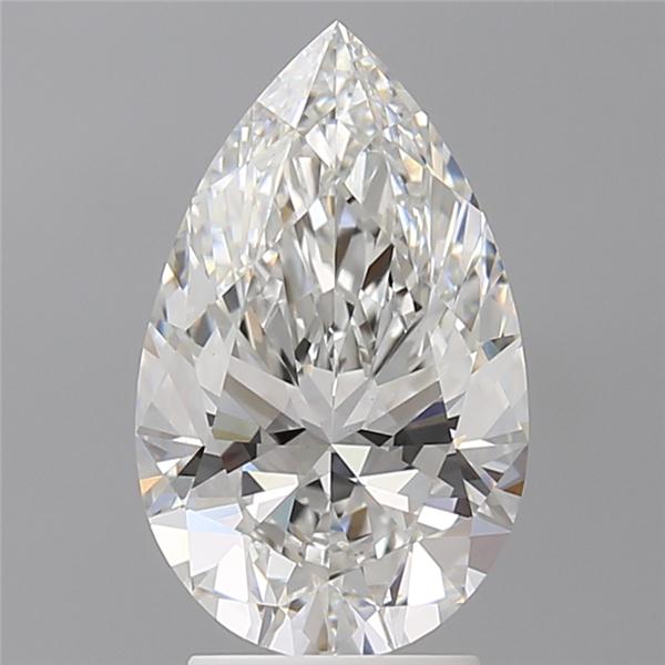 3.10 ct. pear Lab Grown Diamond front image