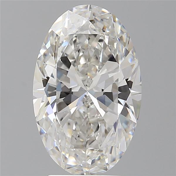 3.56 ct. oval Lab Grown Diamond front image