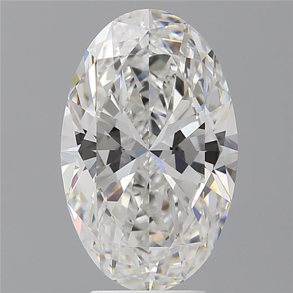 4.56 ct. oval Lab Grown Diamond front image