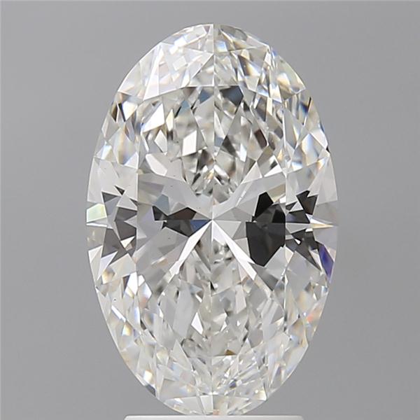 3.51 ct. oval Lab Grown Diamond front image
