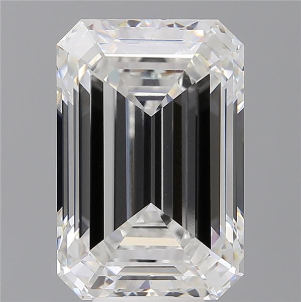 9.60 ct. emerald Lab Grown Diamond front image