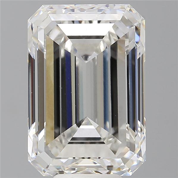 9.58 ct. emerald Lab Grown Diamond front image