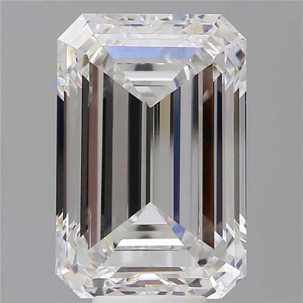 9.54 ct. emerald Lab Grown Diamond front image