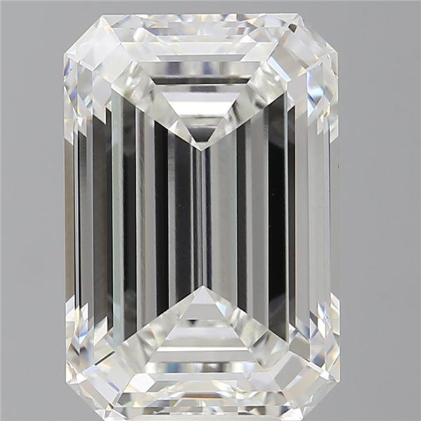 10.09 ct. emerald Lab Grown Diamond front image