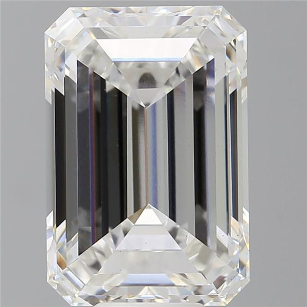 10.56 ct. emerald Lab Grown Diamond front image