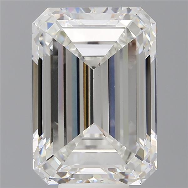 10.55 ct. emerald Lab Grown Diamond front image