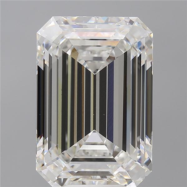 10.09 ct. emerald Lab Grown Diamond front image