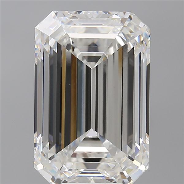 8.57 ct. emerald Lab Grown Diamond front image