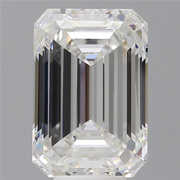8.08 ct. emerald Lab Grown Diamond front image