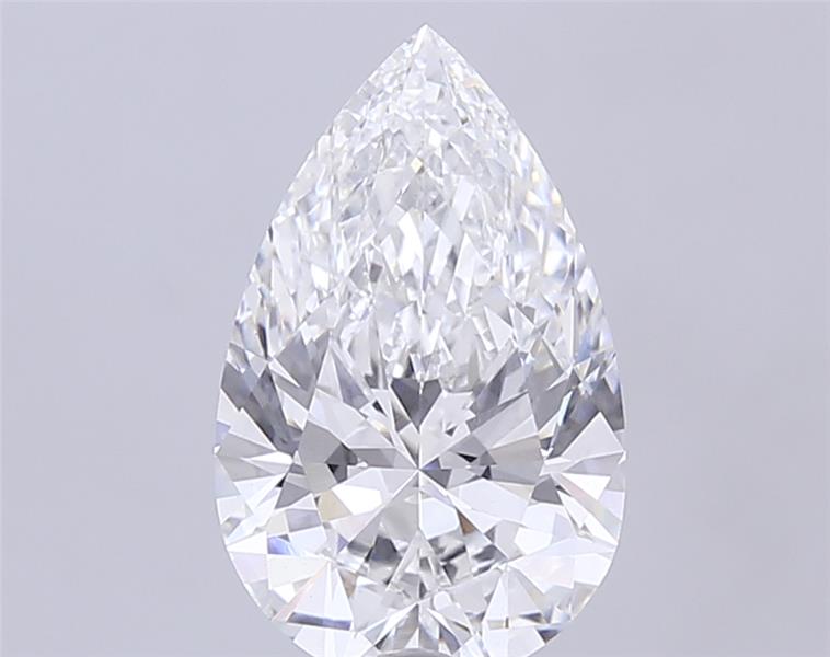 6.60 ct. pear Lab Grown Diamond front image