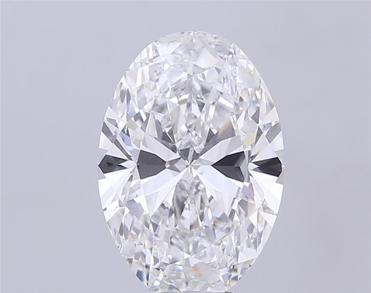 5.60 ct. oval Lab Grown Diamond front image