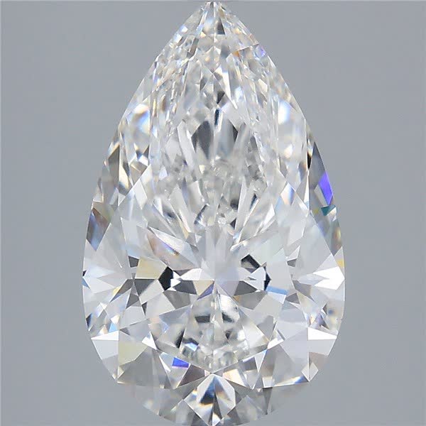 4.08 ct. pear Lab Grown Diamond front image