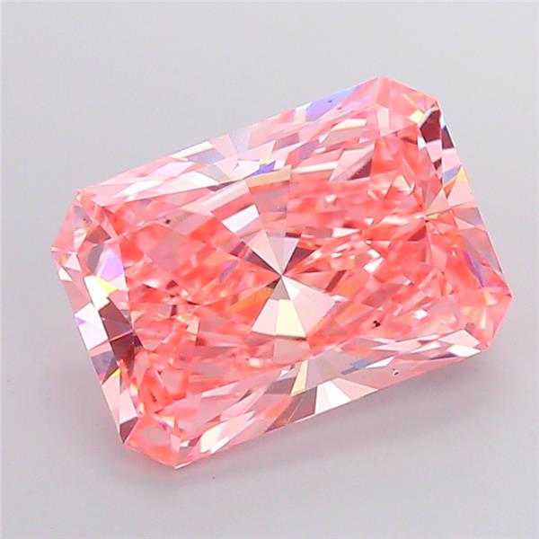 8.03 ct. radiant Lab Grown Diamond front image