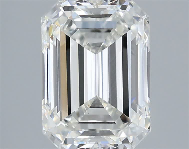 2.92 ct. emerald Lab Grown Diamond front image