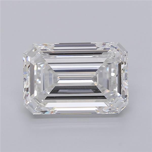 4.41 ct. emerald Lab Grown Diamond front image