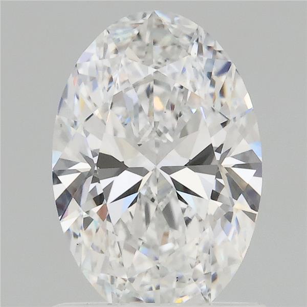 1.05 ct. oval Lab Grown Diamond front image