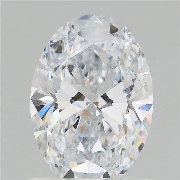 1.02 ct. oval Lab Grown Diamond front image