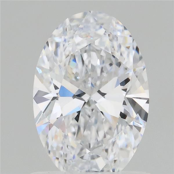 1.02 ct. oval Lab Grown Diamond front image