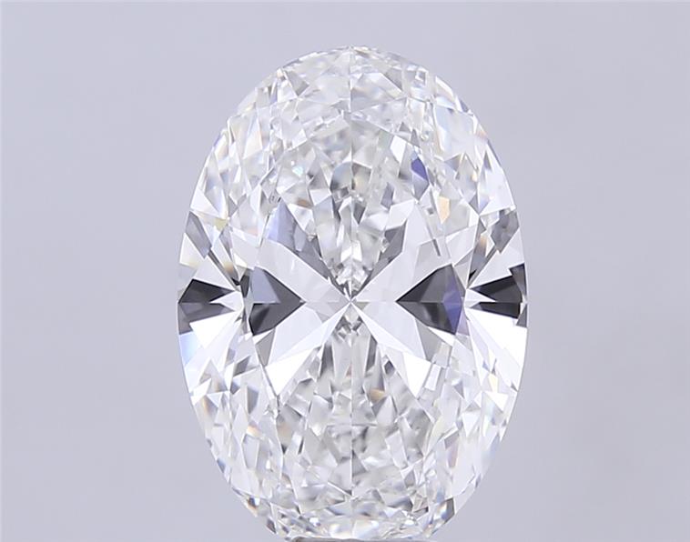 5.51 ct. oval Lab Grown Diamond front image